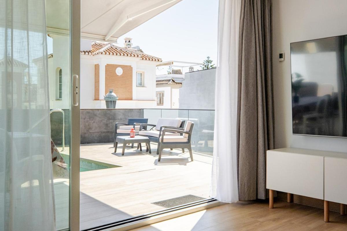 Villa Antonia Mar - Private & Heated Pool - Punta Lara Nerja Eksteriør billede