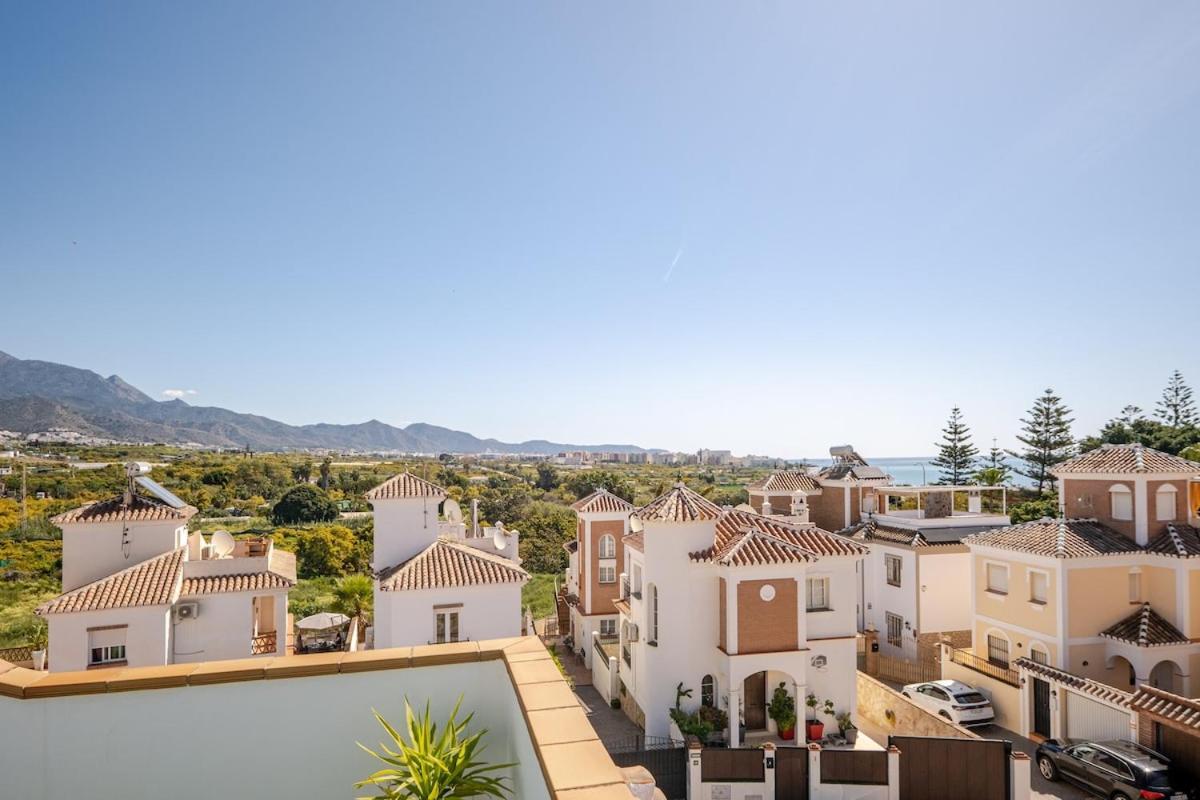 Villa Antonia Mar - Private & Heated Pool - Punta Lara Nerja Eksteriør billede